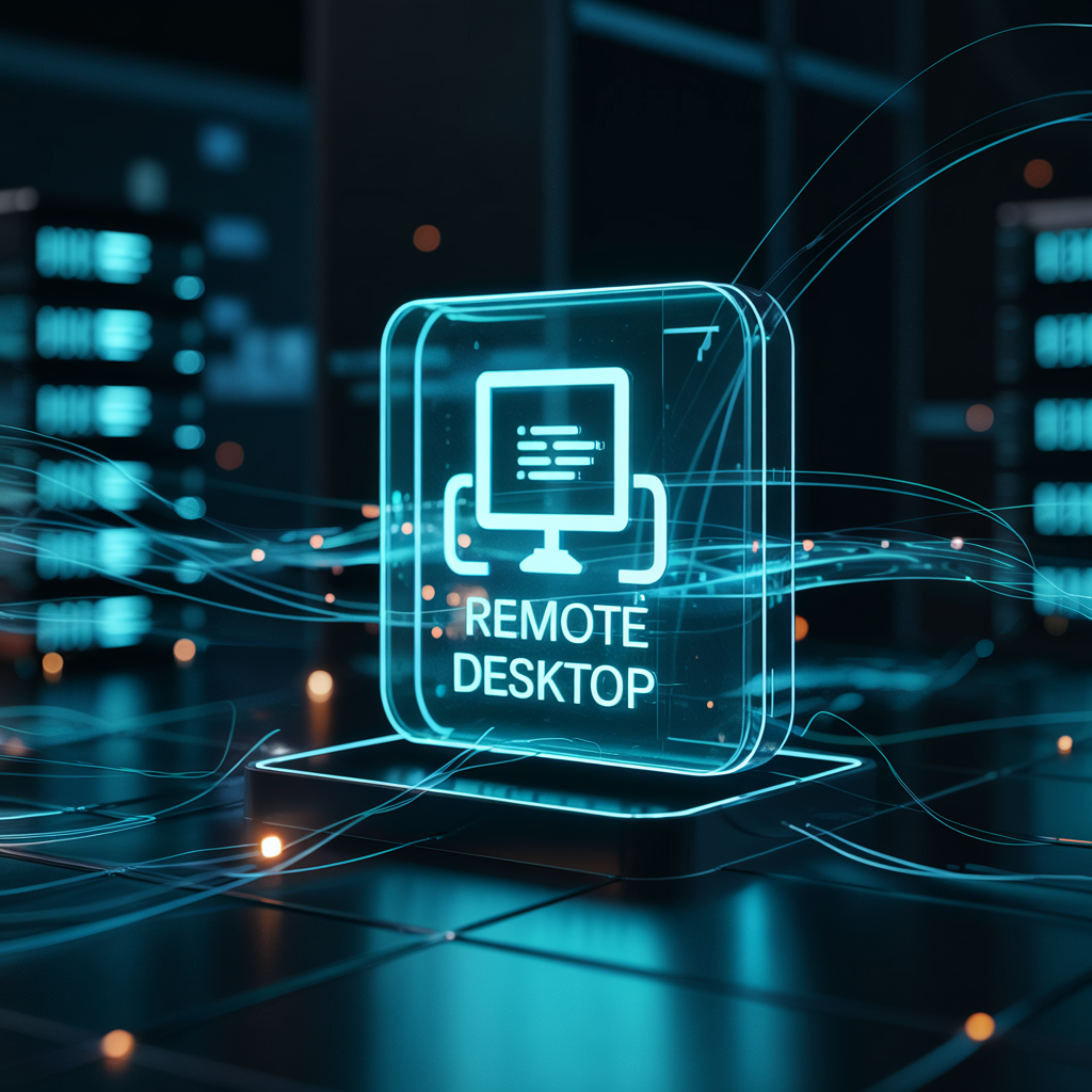 MYRDPHUB Secure RDP Solution Illustration